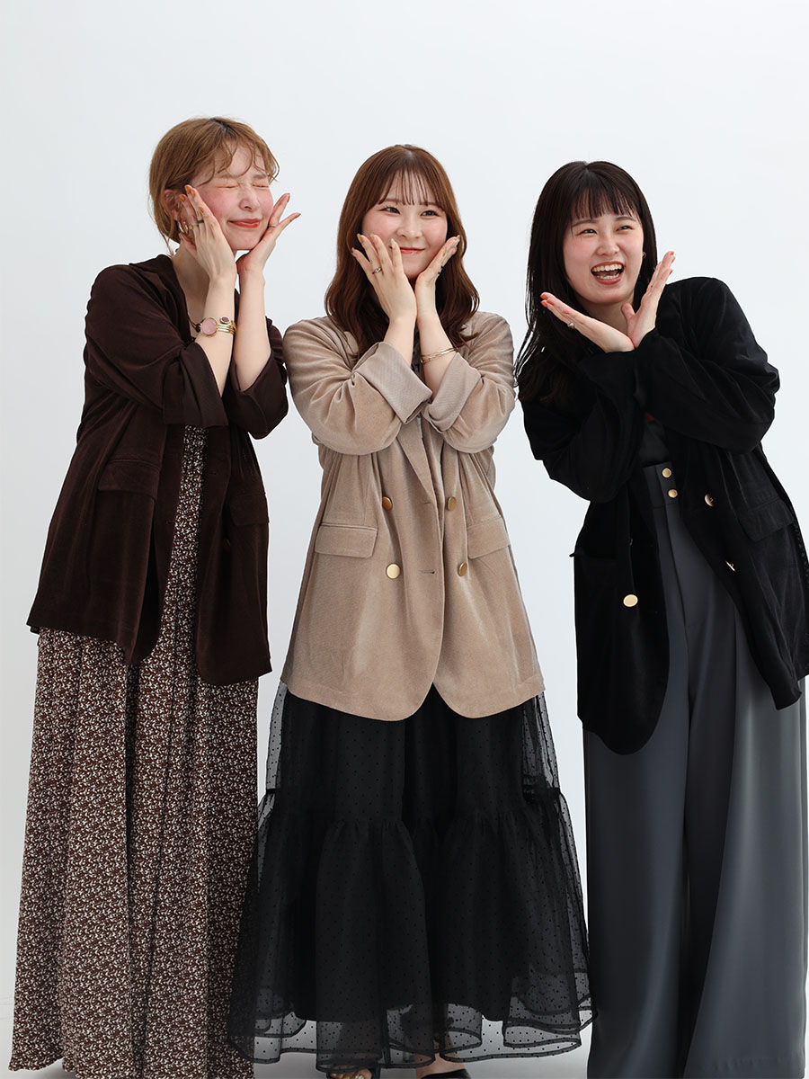 Mesh velour tailored jacket